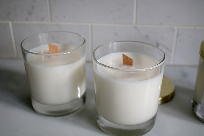 Simple DIY Wood Wick Candle - Lydi Out Loud